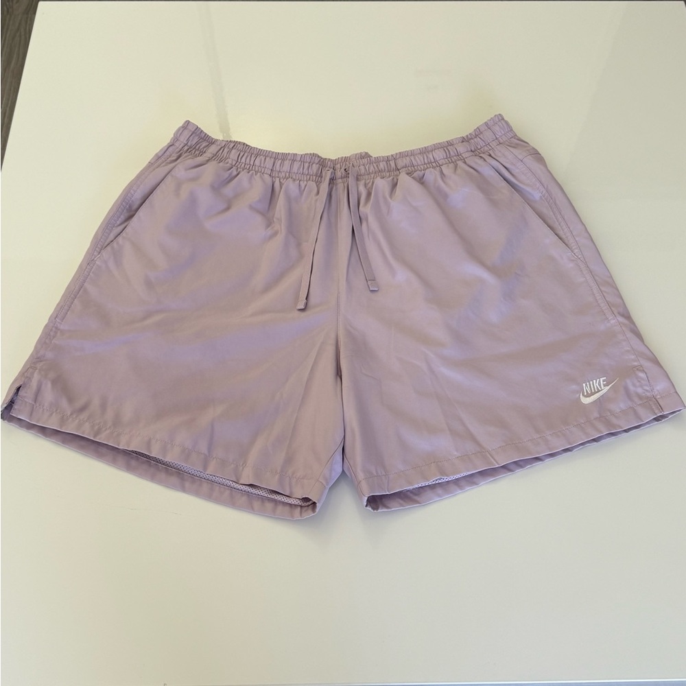 Nike Sportswear Woven Lined Flow Shorts Men's Size 2XL Iced Lilac